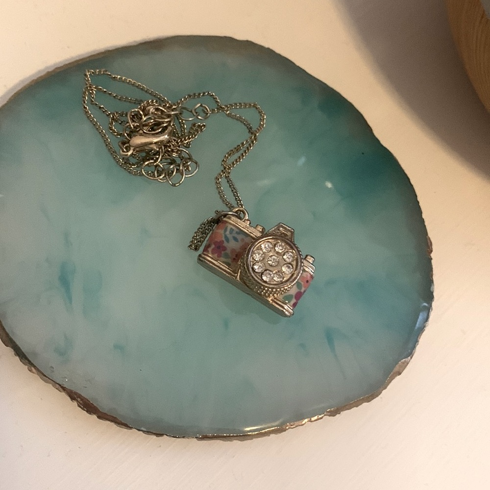Charming Charlie Camera Necklace